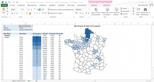 carte Excel