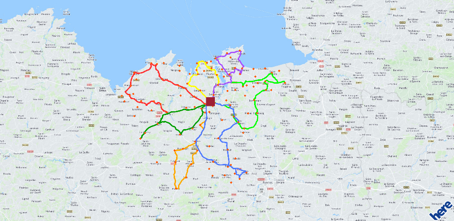 Optimisation tournées 